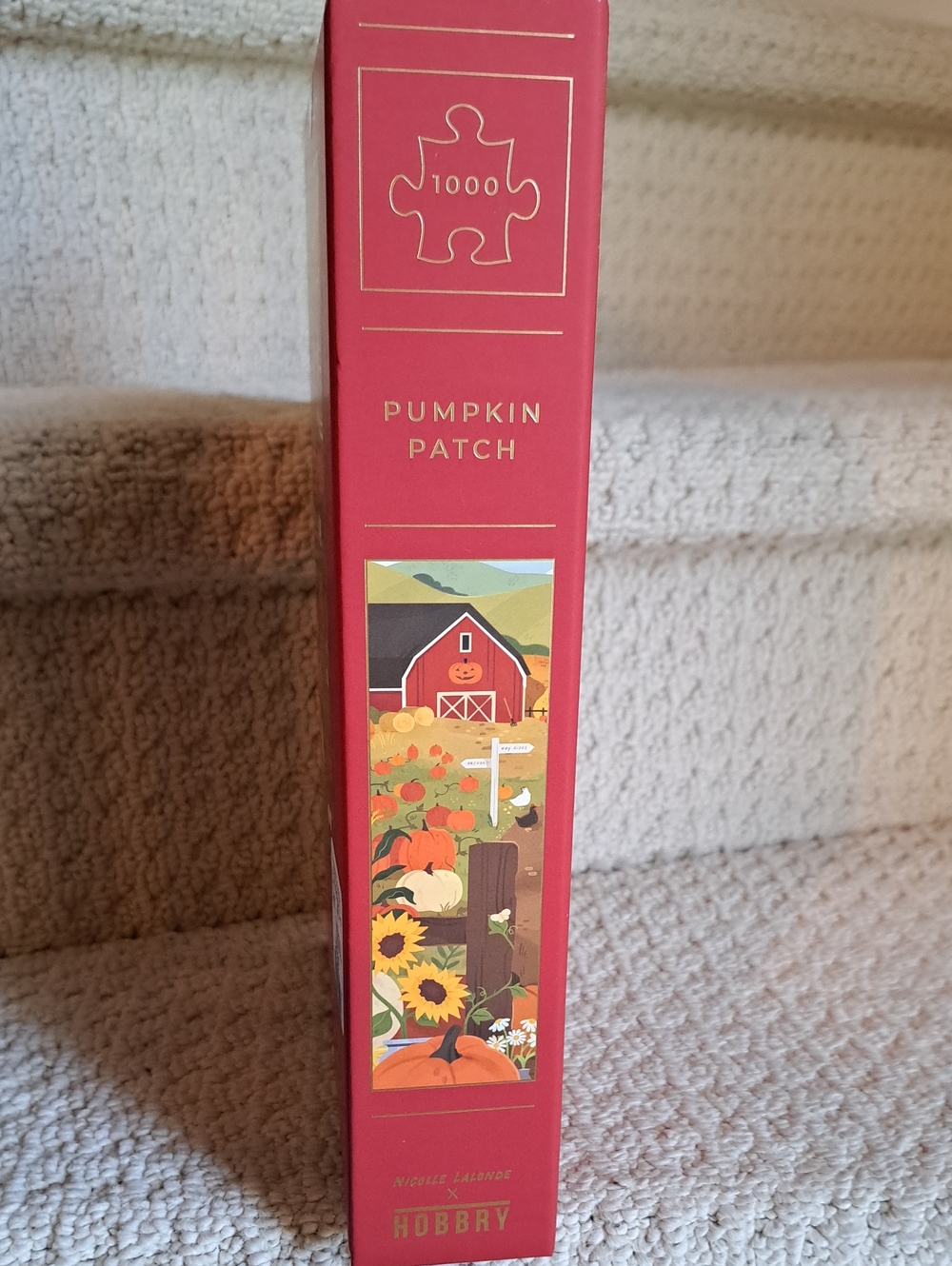 HOBBRY Pumpkin Patch 1000 Piece Jigsaw Puzzke. NEW! - Picture 2 of 5